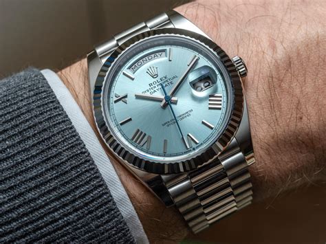 rolex presidential day date platinum|day date 40 rolex price.